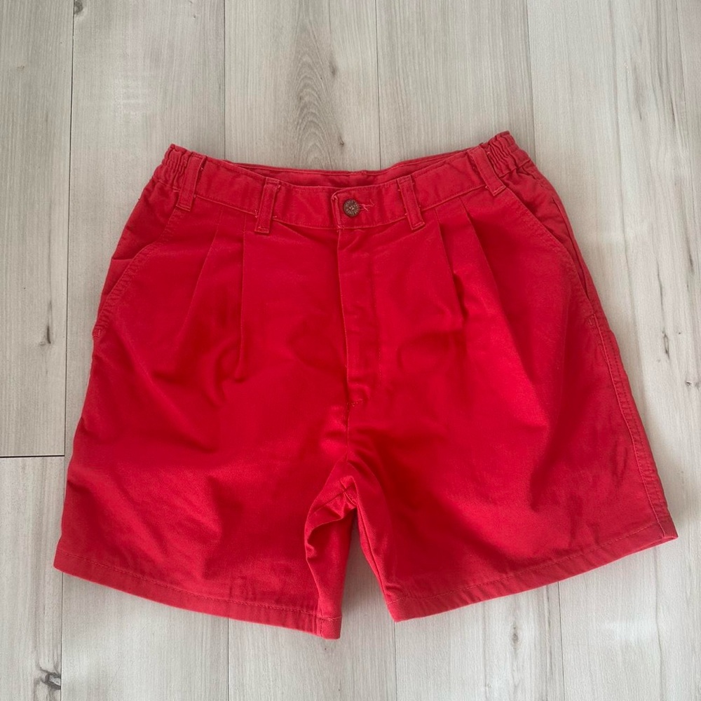 canyon river 90s high rise camp shorts